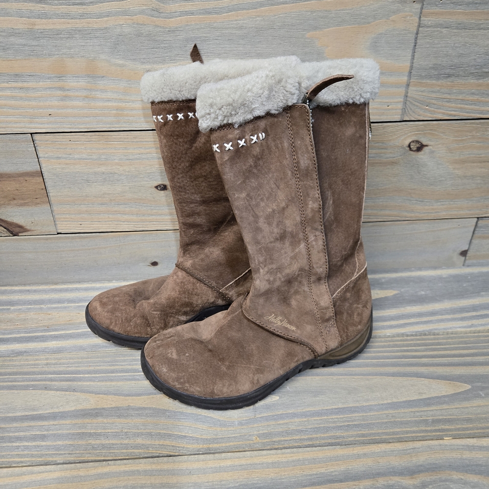 Helly Hansen Brown Shearling-Lined Winter Boots - image 7